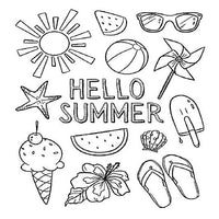 Hello Summer Icons