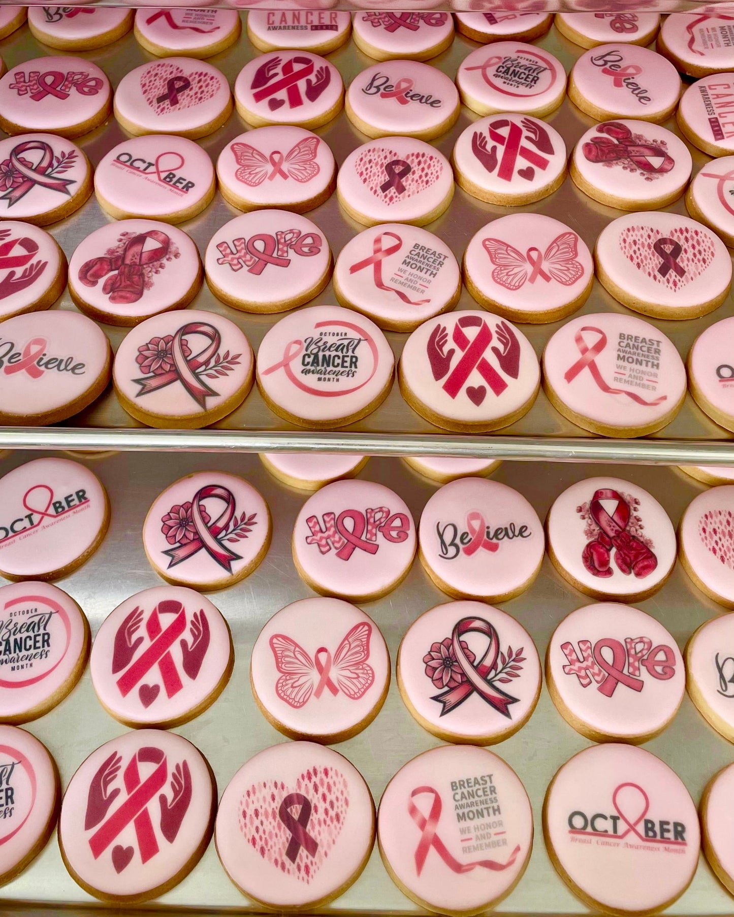 PINK OCTOBER 🩷🎀 PRINTED COOKIES