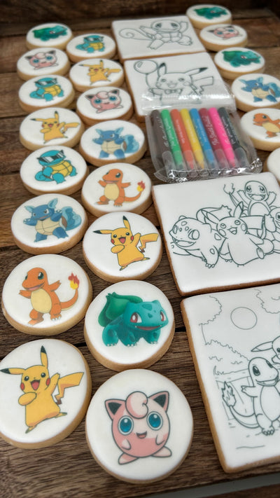 PIKACHU 💛✨ PRINTED COOKIES