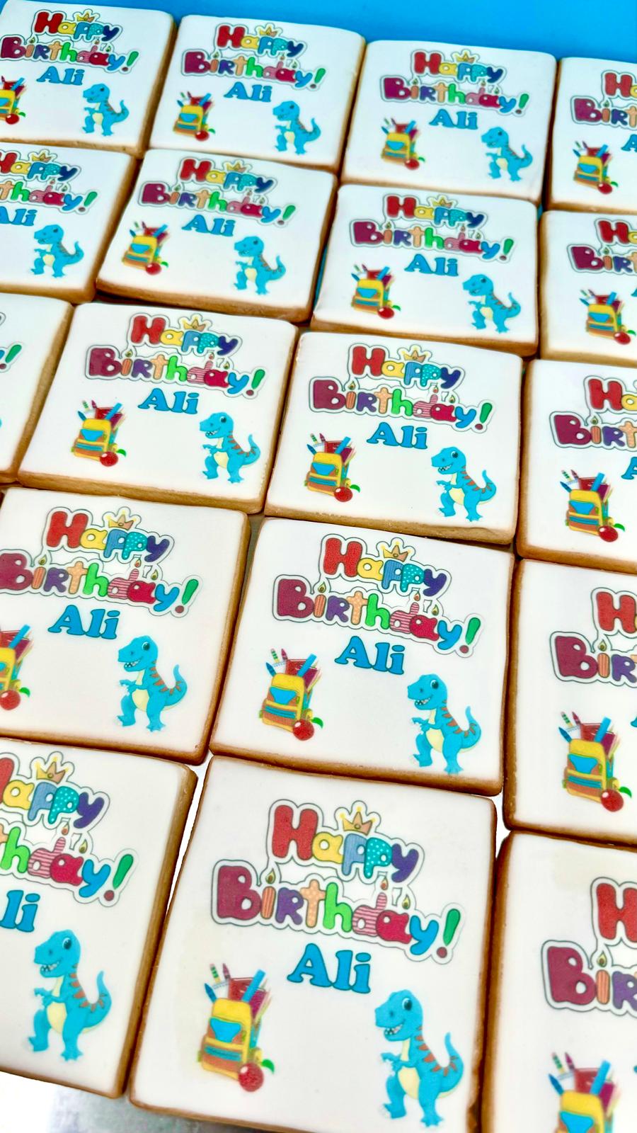 DINOSAURS 🦖 PRINTED COOKIES