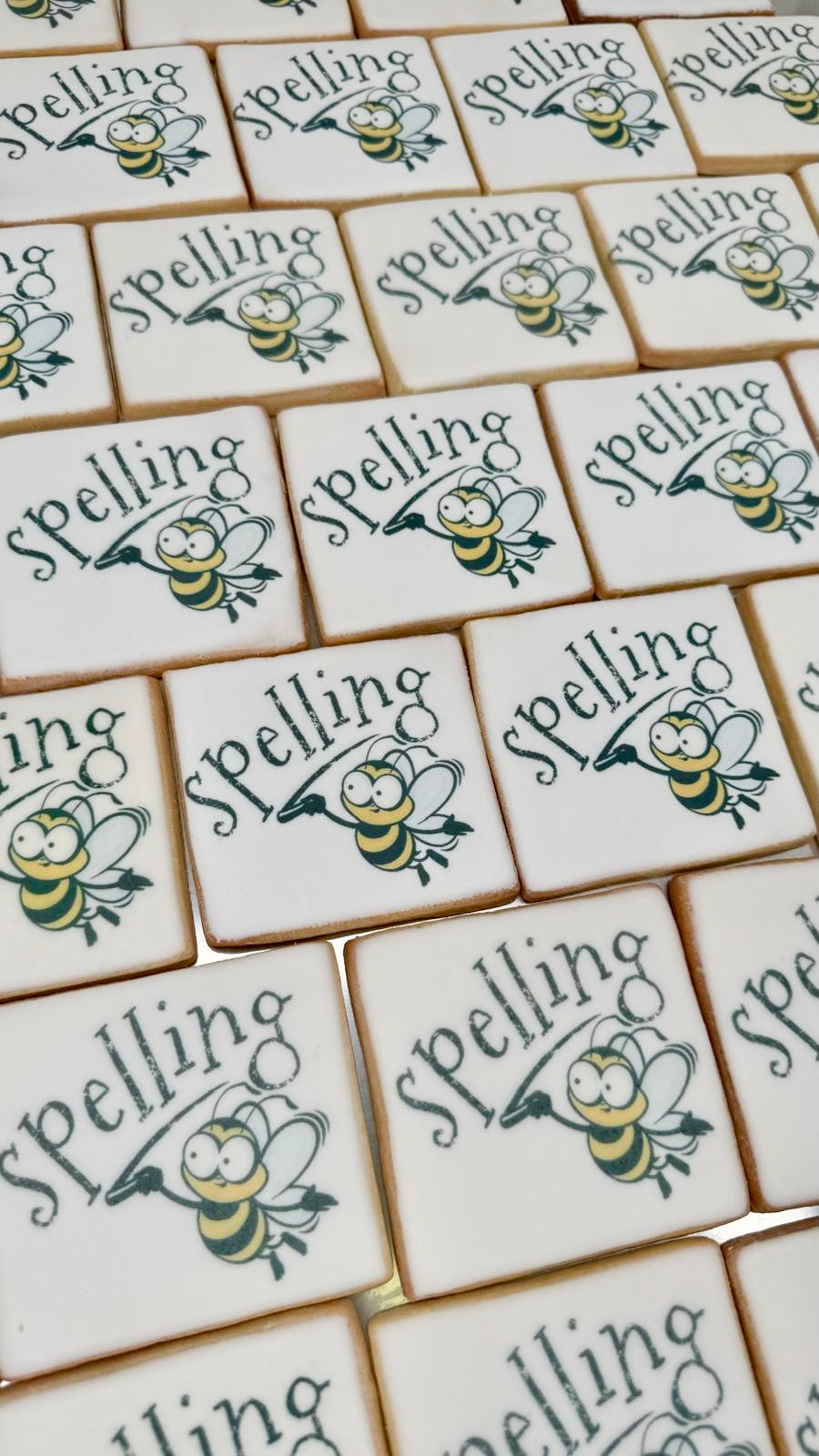 SPELLING BEE 🐝PRINTED COOKIES