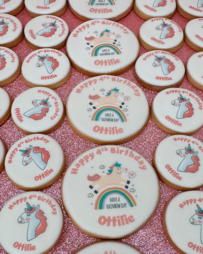 UNICORNS 🦄 PRINTED COOKIES