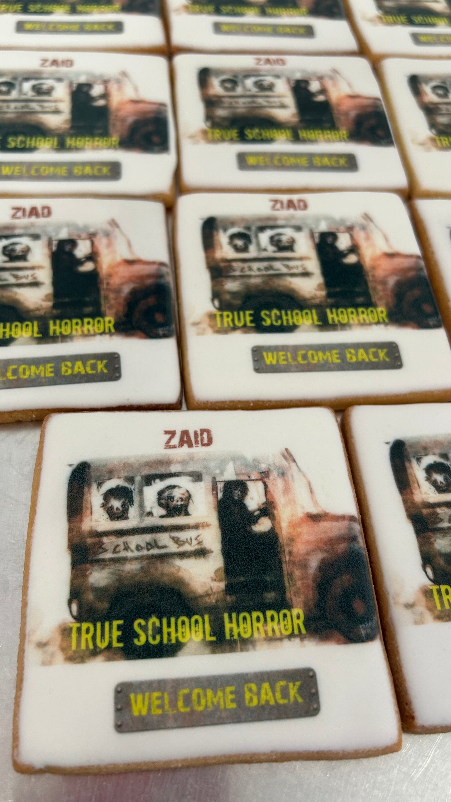 BACK TO SCHOOL 🍎 PRINTED COOKIES