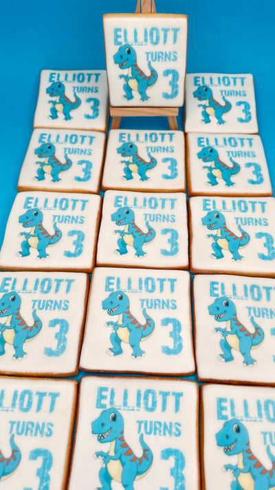 DINOSAURS 🦖 PRINTED COOKIES