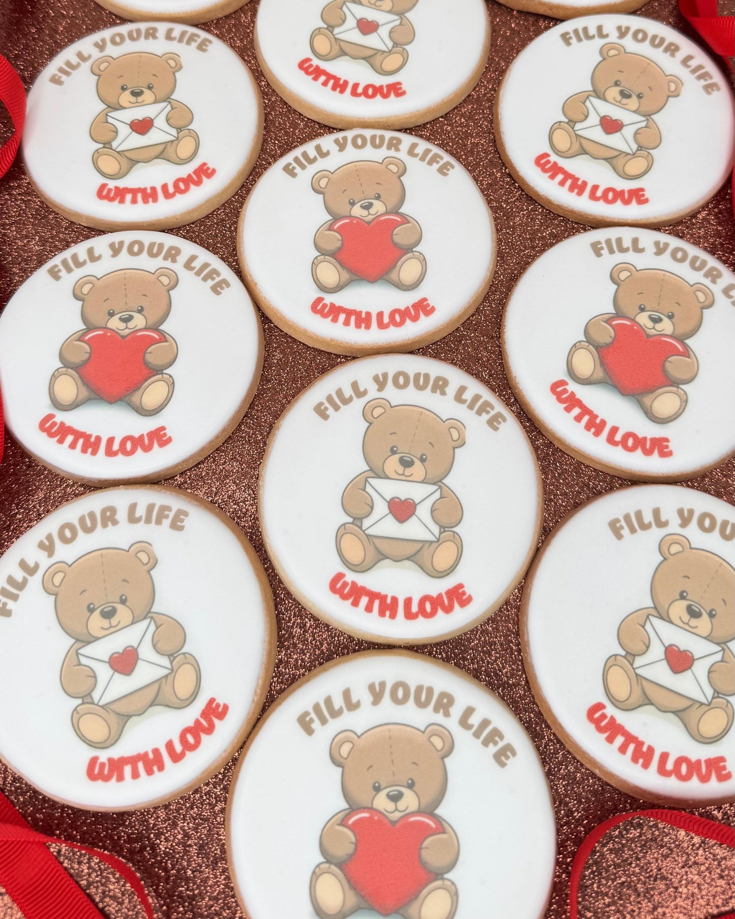 TEDDY BEAR 🧸 PRINTED COOKIES