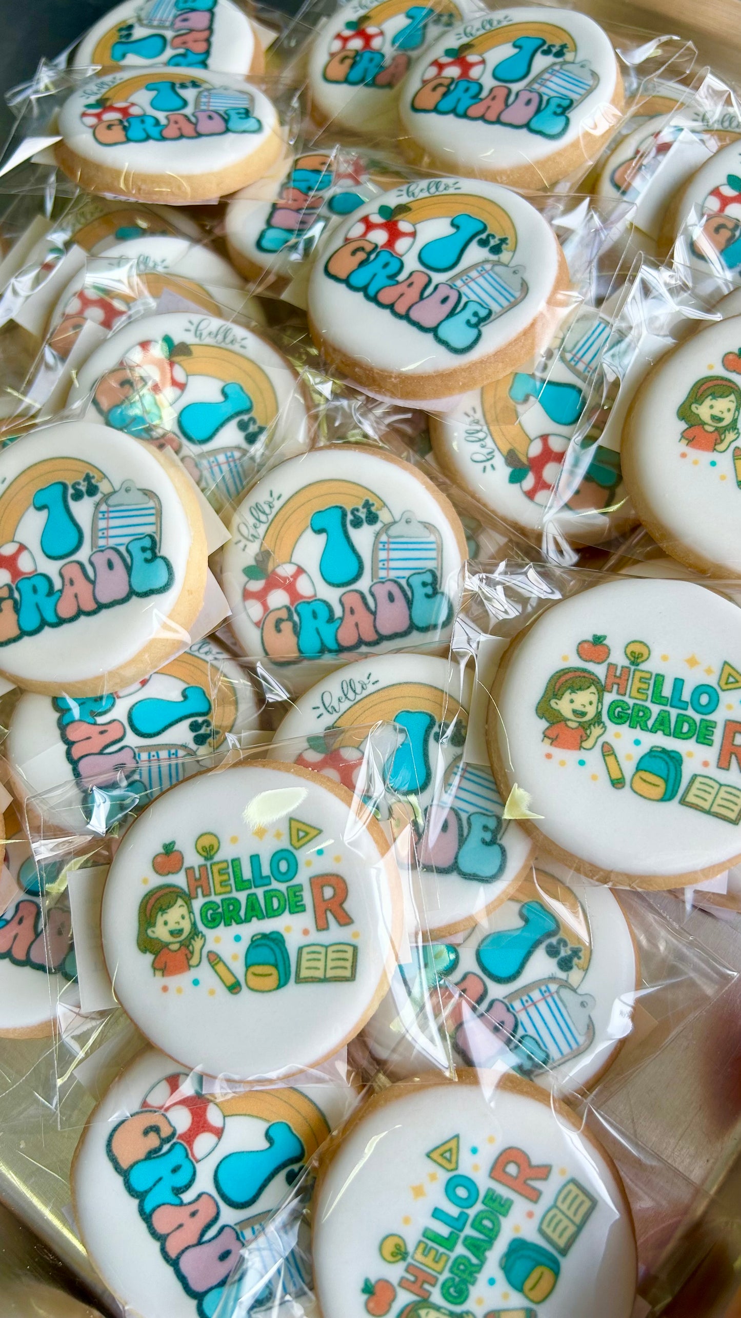 BACK TO SCHOOL 🍎 PRINTED COOKIES