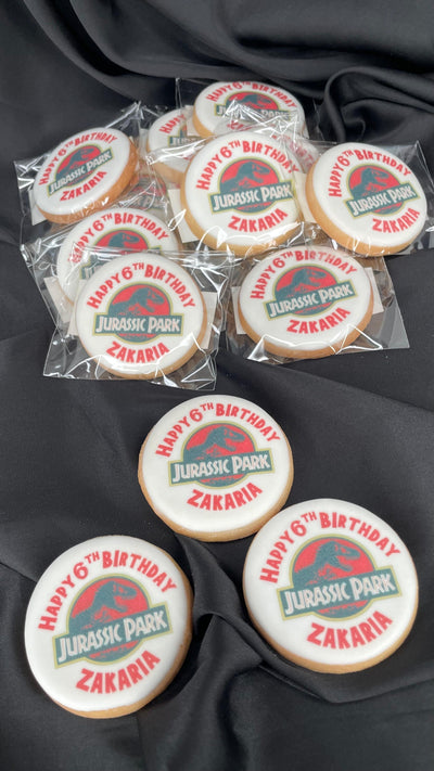 JURASSIC PARK 🦕 PRINTED COOKIES