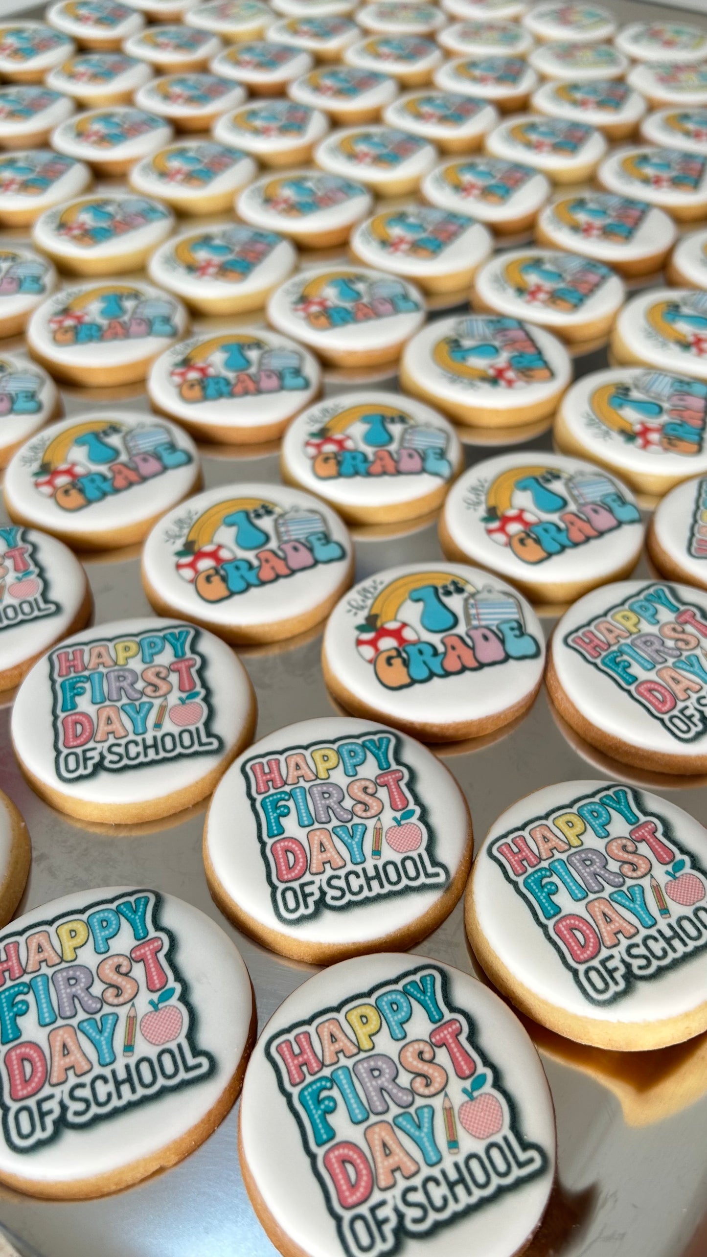 BACK TO SCHOOL 🍎 PRINTED COOKIES
