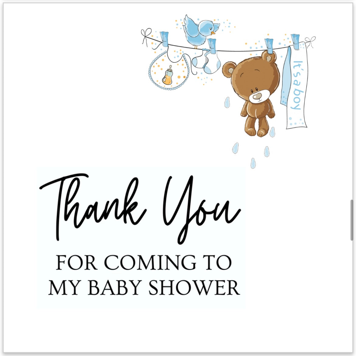 🍼👼 BABY SHOWER 💌 SWEET CARDS