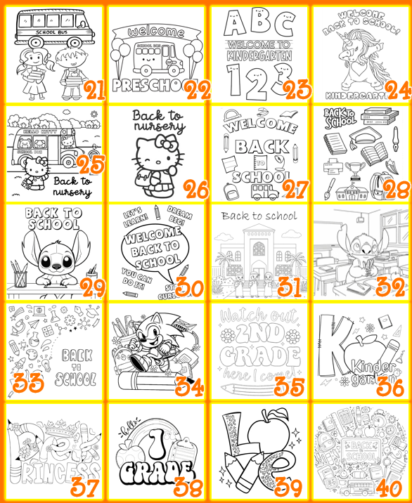 BACK TO SCHOOL ✏️✂️🚌 PAINTING