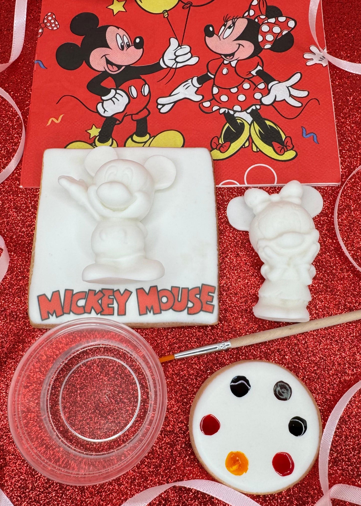 MICKEY & MINNIE⚫⚫ 3D PAINTING