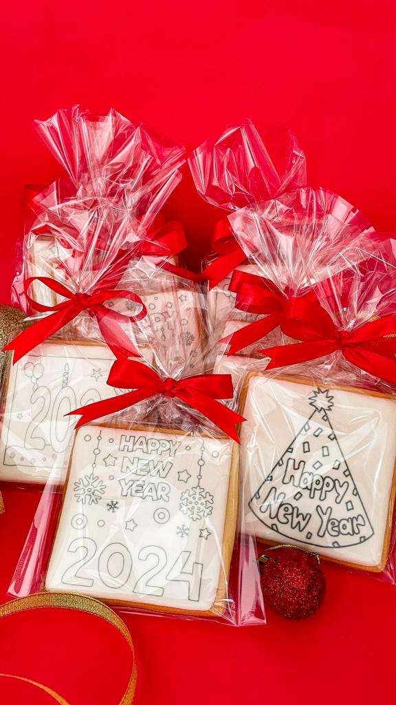 NEW YEAR 🥳 PRINTED COOKIES