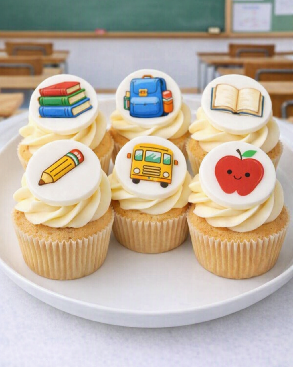 🎒 BACK TO SCHOOL mini CUPCAKES