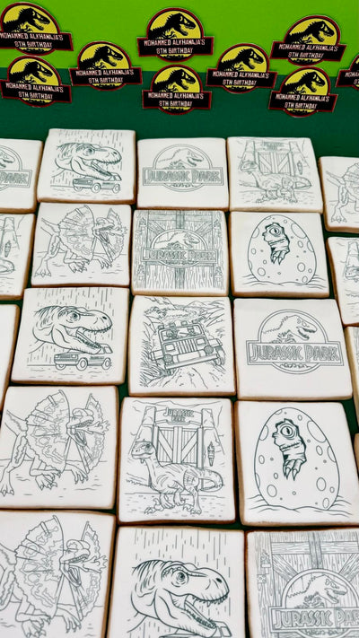 JURASSIC PARK 🦖 COLORING