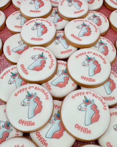 UNICORNS 🦄 PRINTED COOKIES