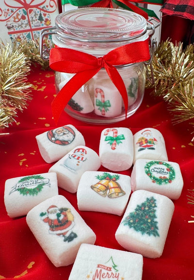 CHRISTMAS 🎅🏼 JAR OF 10 MARSHMALLOWS