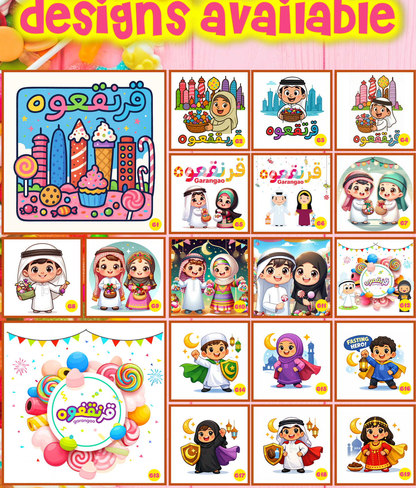 GARANGAO 🍬 PRINTED COOKIES