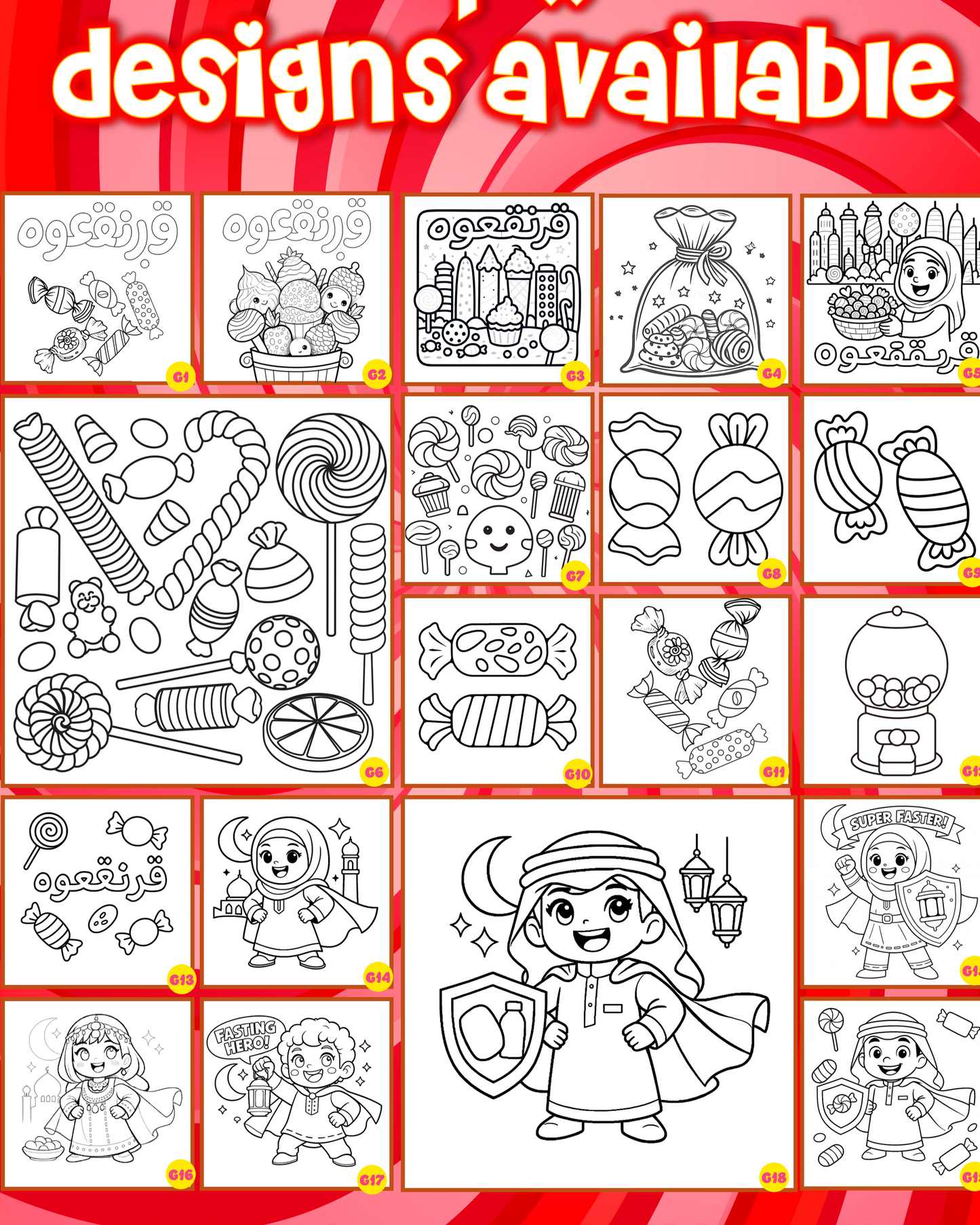 GARANGAO 🍡 COLORING WITH PENS