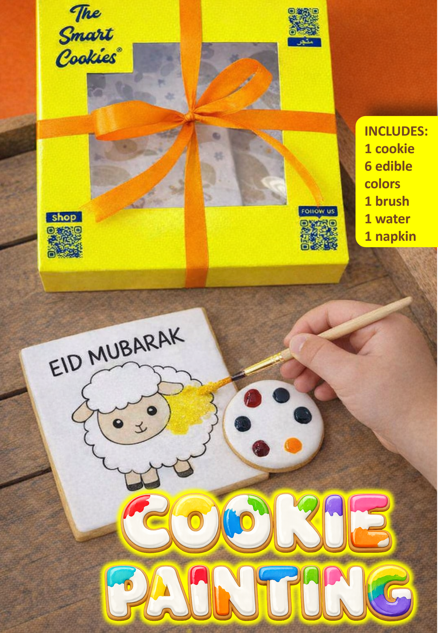 EID AL-ADHA 🐑 PAINTING WITH BRUSH