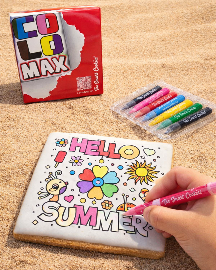 SUMMER 😎 COLORING WITH PENS