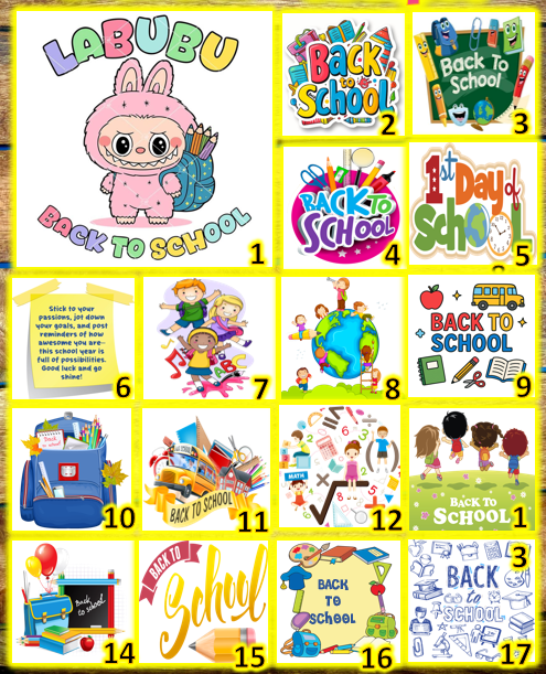 BACK TO SCHOOL 🍎 PRINTED COOKIES