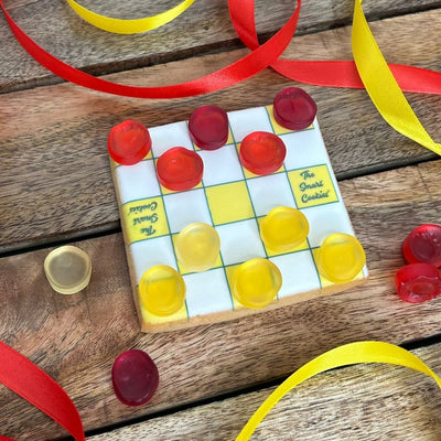 CHECKERS WITH FRUIT GUMS🟠🟠🟡