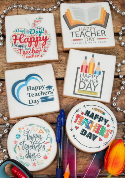 TEACHERS DAY 📚 PRINTED COOKIES