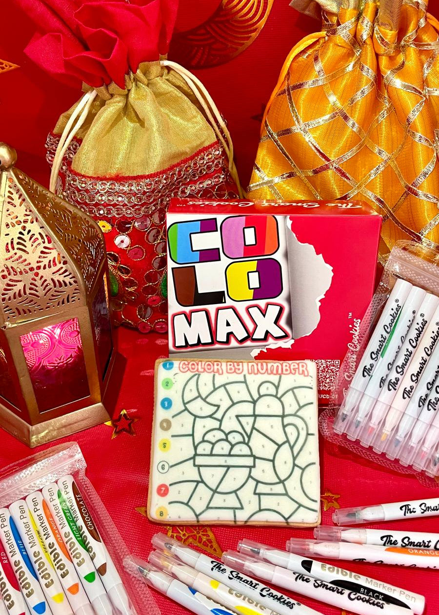 عيد الفطر  COLOR BY NUMBERS!   1️⃣🔴 2️⃣🟠 3️⃣🟡 4️⃣🟢 5️⃣🔵 6️⃣⚫