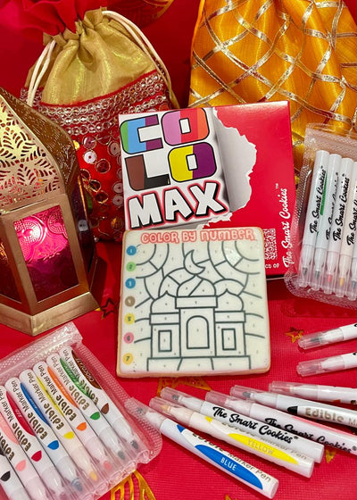 عيد الفطر  COLOR BY NUMBERS!   1️⃣🔴 2️⃣🟠 3️⃣🟡 4️⃣🟢 5️⃣🔵 6️⃣⚫