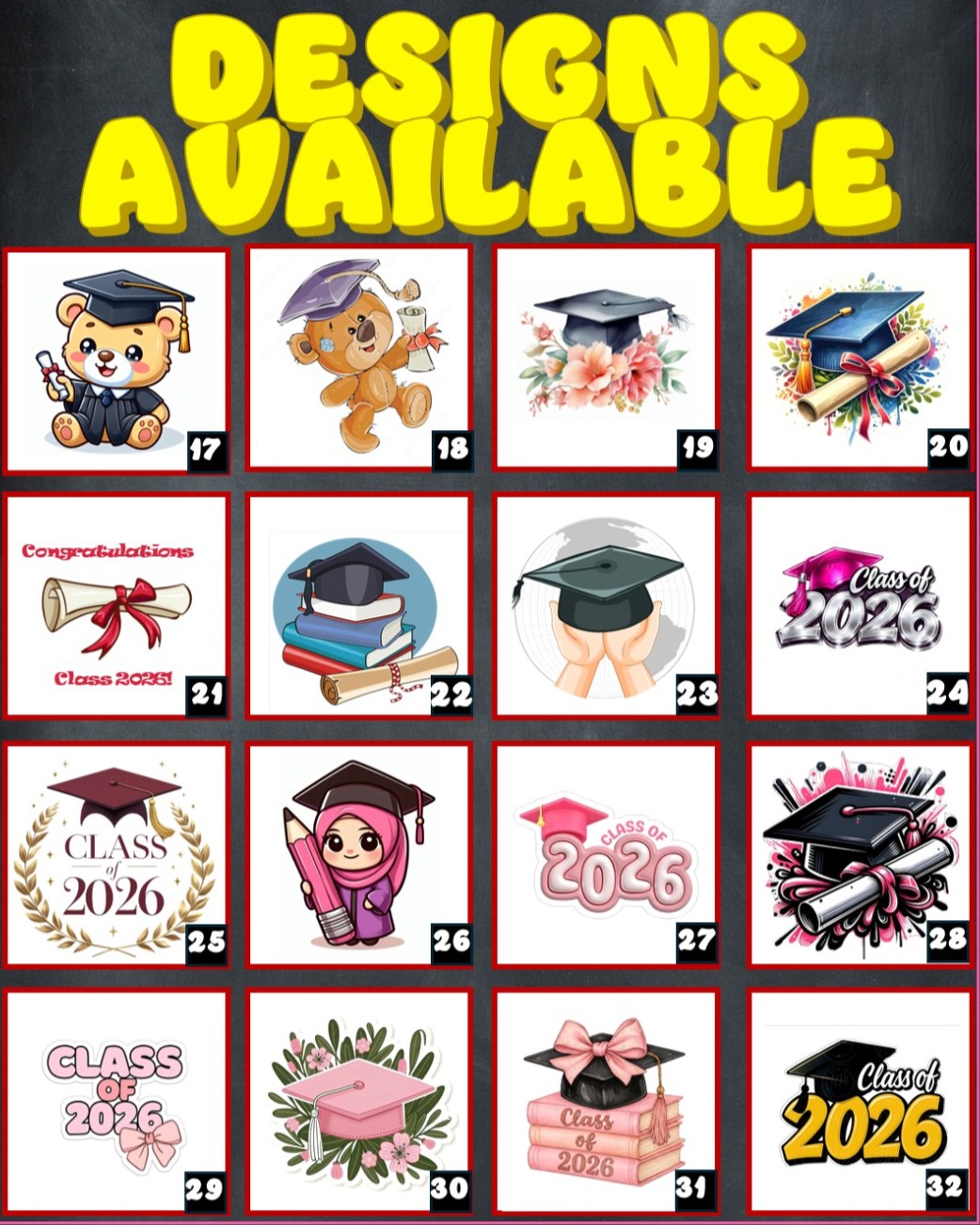 GRADUATION 🎓 PRINTED COOKIES