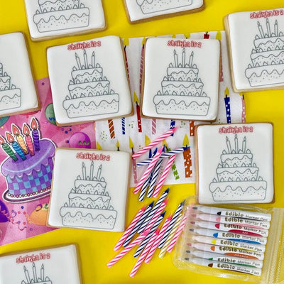 CAKE & SWEETS 🎂 COLORING