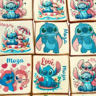 STITCH 💙💜 PRINTED COOKIES