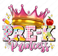 Pre-K Princess - Crown