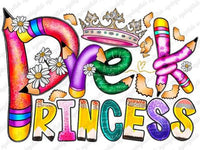 Pre-K Princess - Floral
