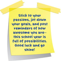 Stick to Your Passions - Sticky Note