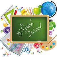 Back to School - Green Chalkboard