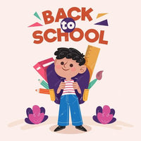 Back to School - Boy with Backpack