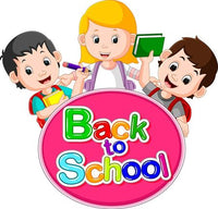 Back to School - Kids with Books