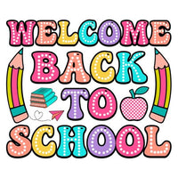 Welcome Back to School - Pencil Letters